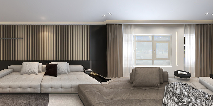 1MENG-别墅布局-中古-装修设计方案