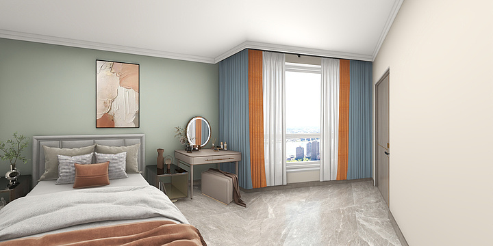 设计师周瑜-融景城三期133户型-轻奢-副本-装修设计方案