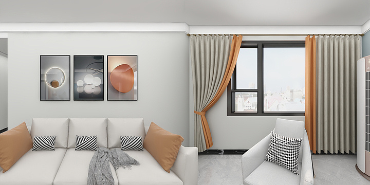 高端设计老师-远洋湖印都会120.dwg-副本-装修设计方案