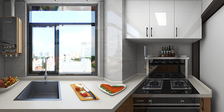 宣城奥田徐-棠越湾17栋1001-装修设计方案