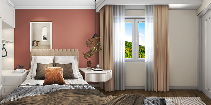 晨汐13919626220-法式--新华小区--装修设计方案