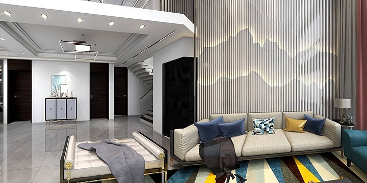 谦易设计-孙总弟弟效果图-装修设计方案