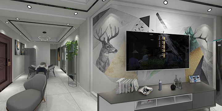 卫峰.装饰-关城花苑3单元805室-装修设计方案