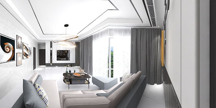 152****6443kRmS-瑞和园89.50㎡B户型3室2厅1卫-装修设计方案