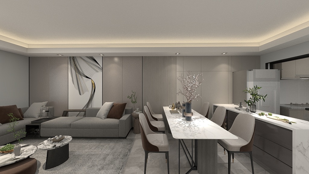 室内设计-李华健-万科翡翠园-装修设计方案