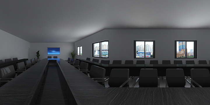 百特办公BUTP-报社会议室-装修设计方案