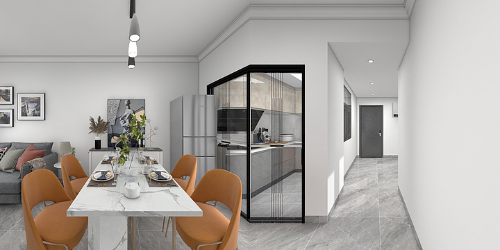 星河整装-秋谷康城1-1-1602-装修设计方案