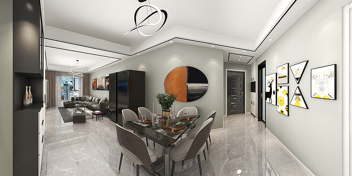 颍上全案设计刘-水岸名邸2#1701-装修设计方案