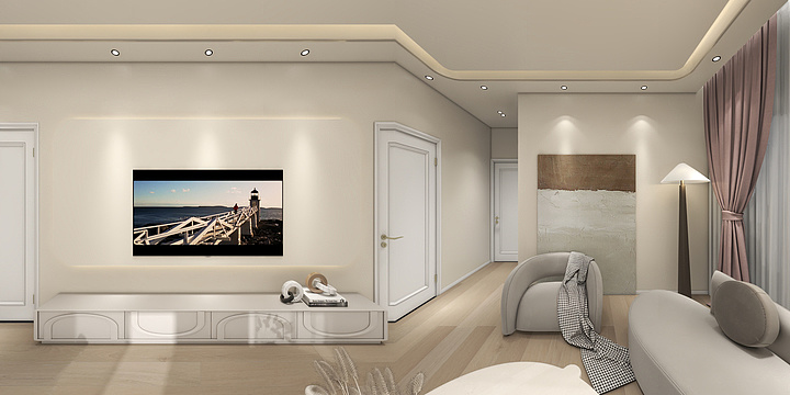 12105800-0002-瑞和园89.50㎡B户型3室2厅1卫-装修设计方案