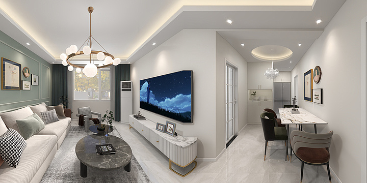 陈雄原创设计-小仙女的家1.1-装修设计方案