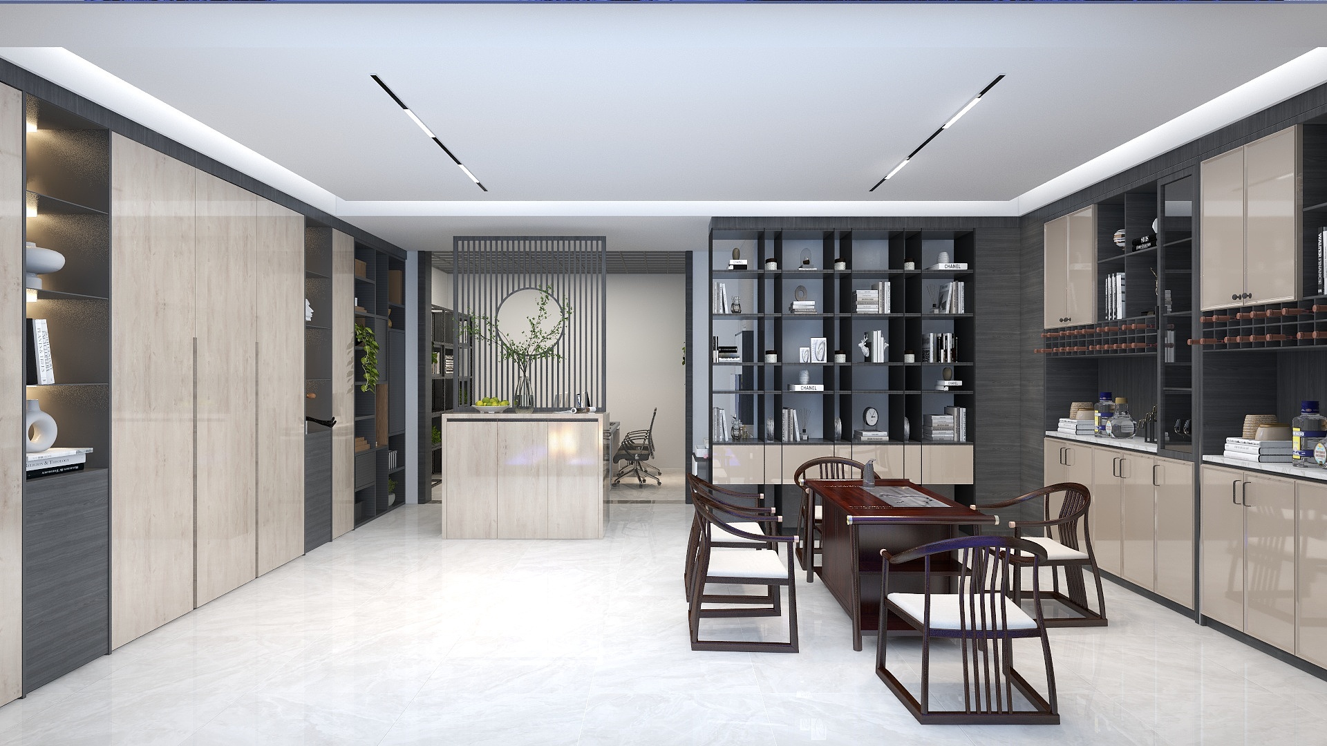 星晨美筑-世昌名都门市房-装修设计方案