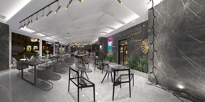 thomtAHI-咖啡店-装修设计方案