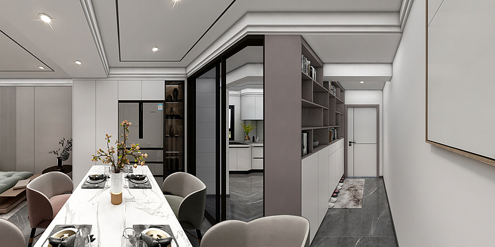 凤岗阳光林森全屋定制-枫林湾602---刘先生-装修设计方案