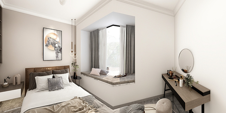 BN设计部-星雅美辰管姐雅居-设计师NEWDESIGN-装修设计方案