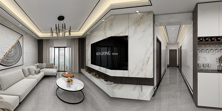 33C-2022-6-7御林景苑B栋1103.dwg-装修设计方案