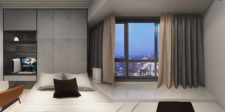 一明原创空间设计工作室-碧桂园13-2-2601-西顿-装修设计方案