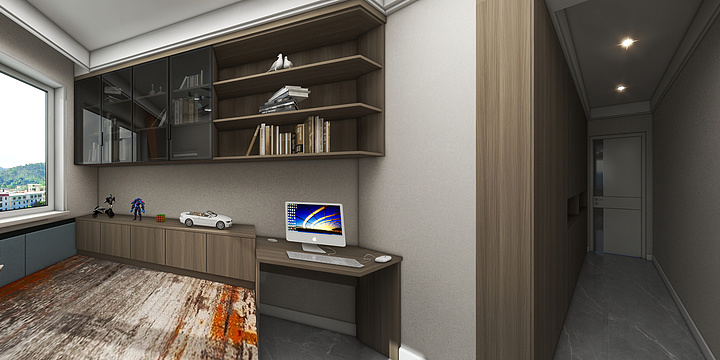 90度全屋定制靖边店-五中家属楼-装修设计方案