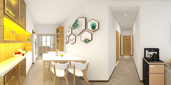 青岛德名家装修设计-中南熙悦王睿雅居.dwg-副本-装修设计方案