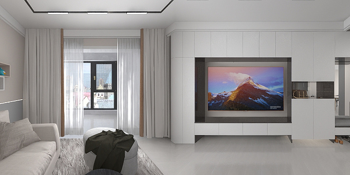 萌动萌动-竹林社区一期4楼-装修设计方案