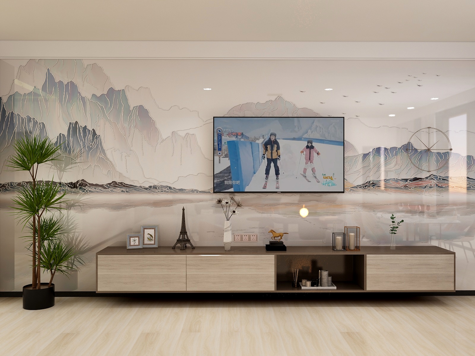 马岳平-【青草】120平现代-装修设计方案