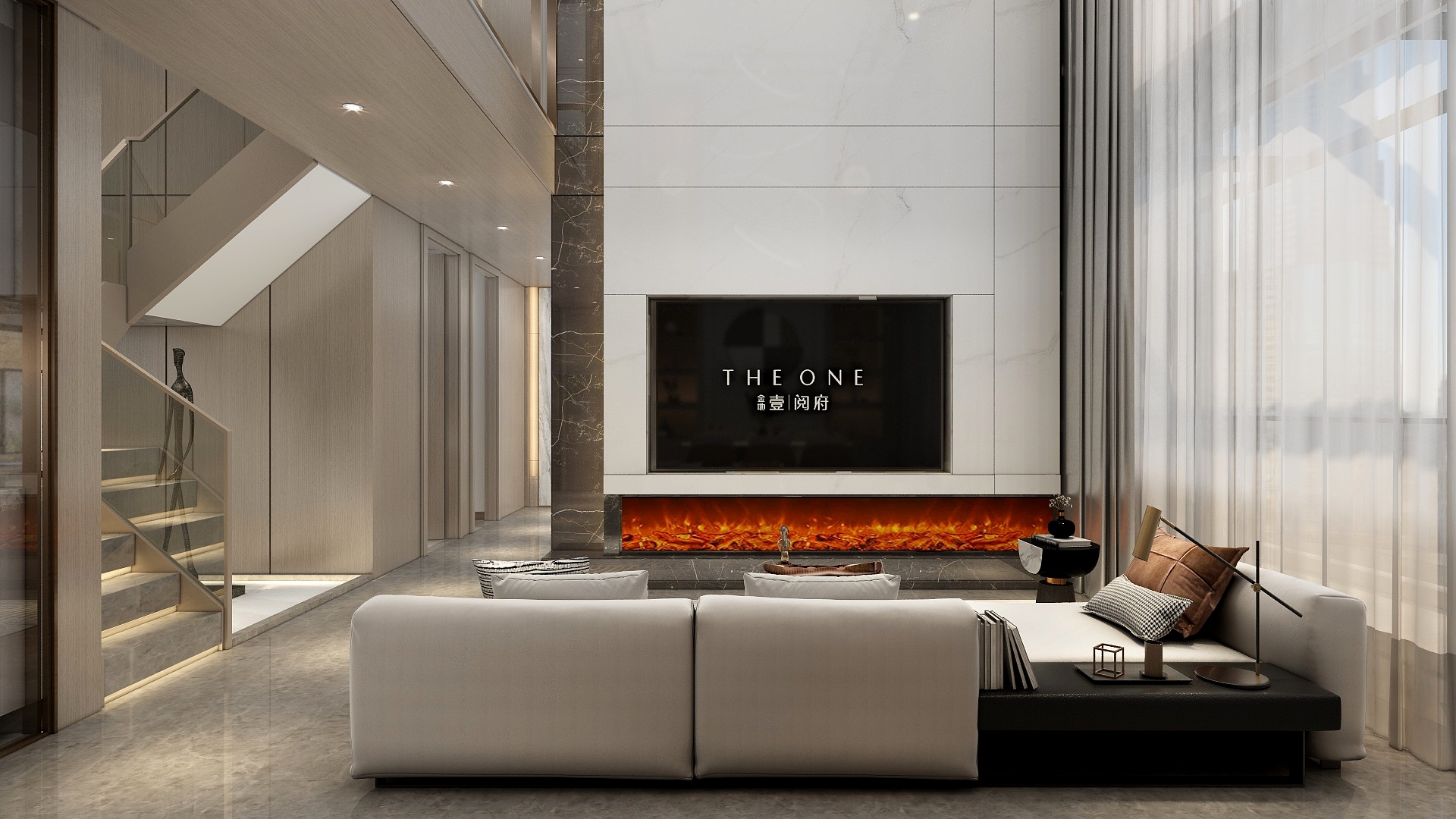 狠哇塞-《复式二层》壹樾府-诺崖200m²-装修设计方案