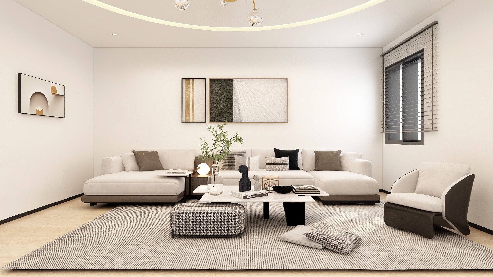 马岳平-【北环】71平现代-装修设计方案