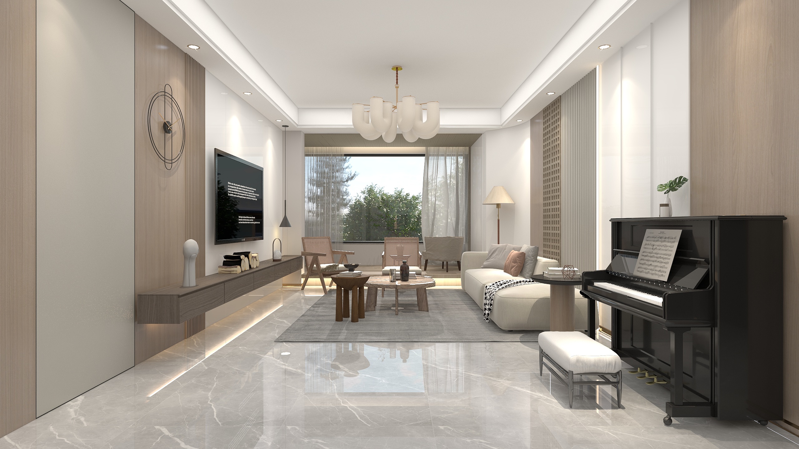 袁慢-135平--日式-装修设计方案