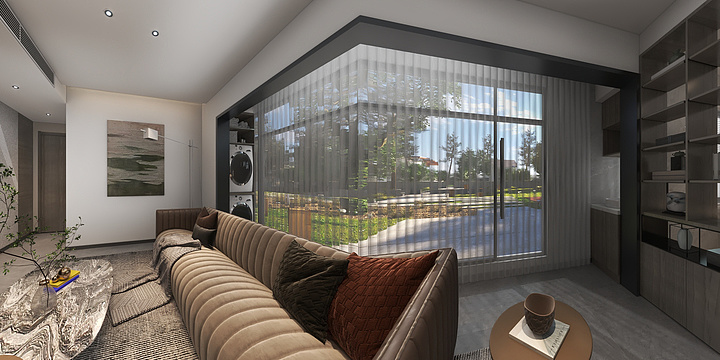 汪老师全案设计-瑞和园89.50㎡B户型3室2厅1卫-装修设计方案