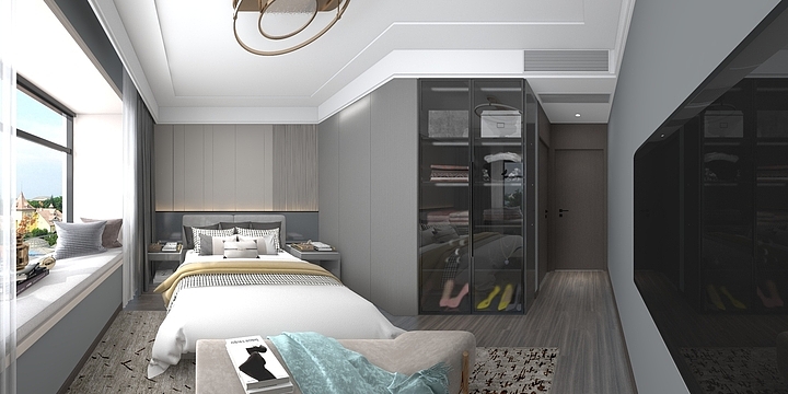 室内设计小蒋1-新西塘孔雀城二期-王总-装修设计方案