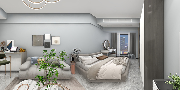 WPLANET-厘克空间中港cc4218-装修设计方案