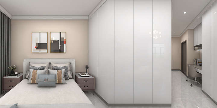 柒柒效果图-0605简约效果图-装修设计方案