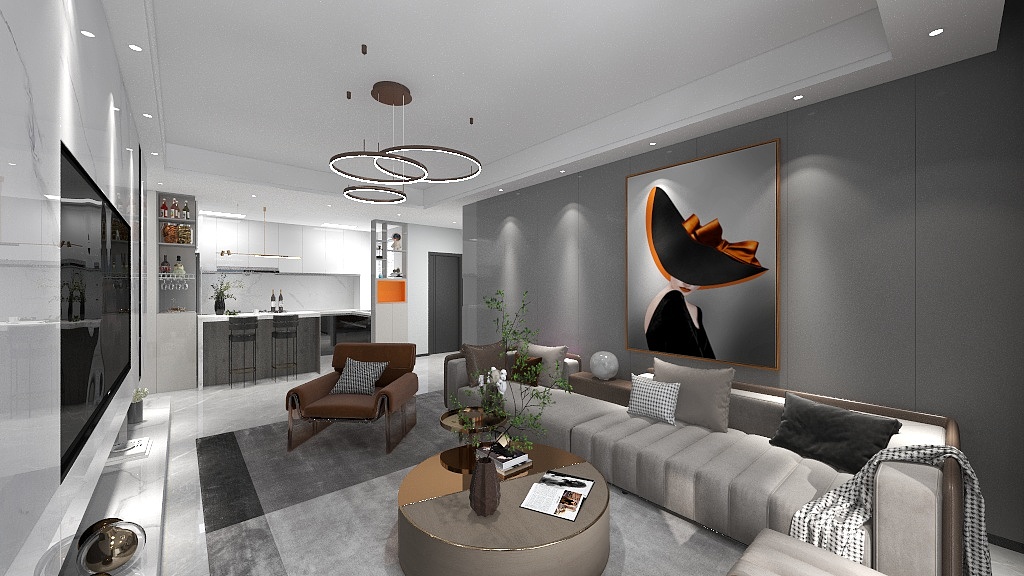 柏境-红星美凯城.dwg-装修设计方案