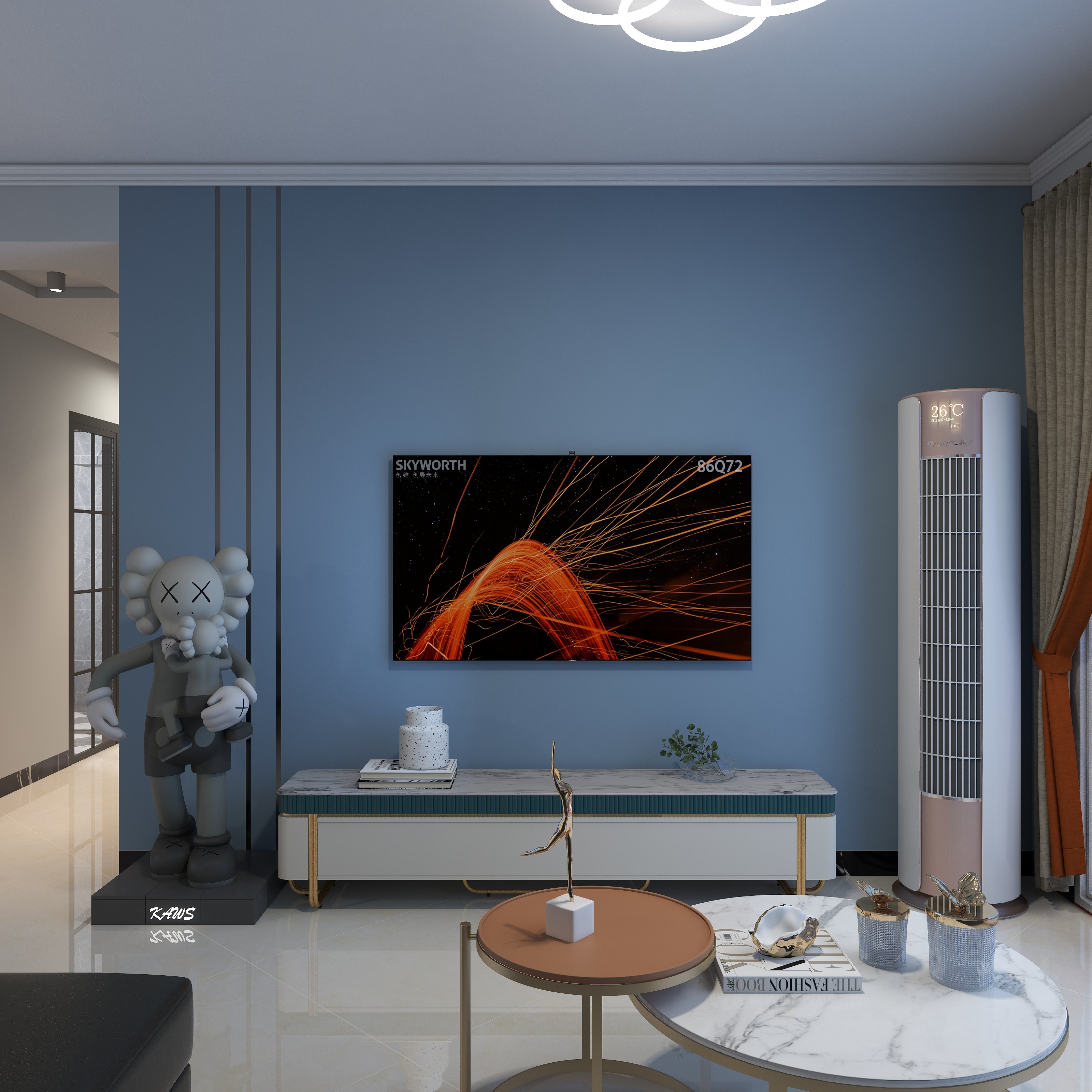 采购之家装饰-健康花城D座18号楼402户型原始图-装修设计方案