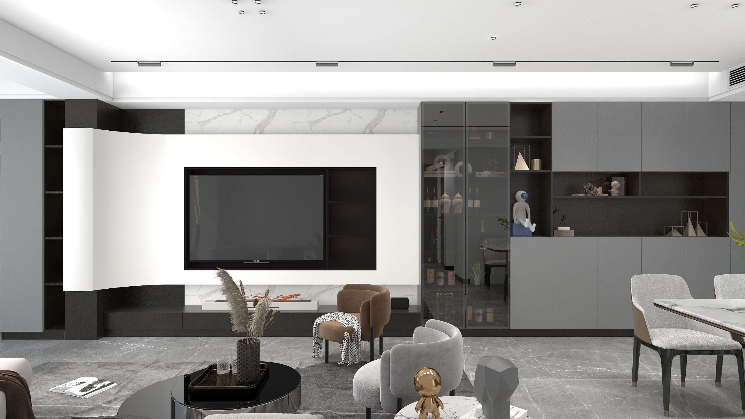 全案设计乾索-楚天壹号院2-2702-装修设计方案