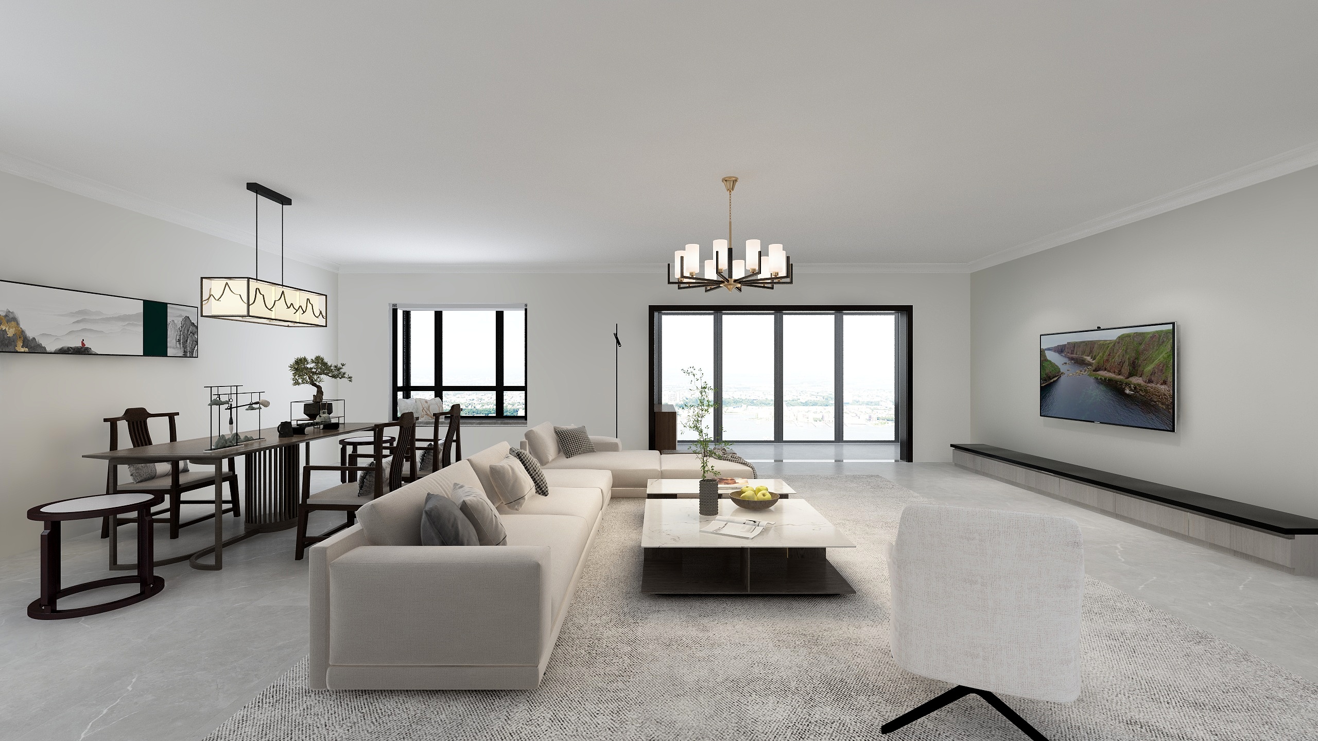 张震YC-桑家营别墅-装修设计方案