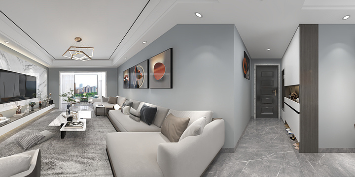 暗烬-wish-翡翠华府2108黄总吉宅-装修设计方案