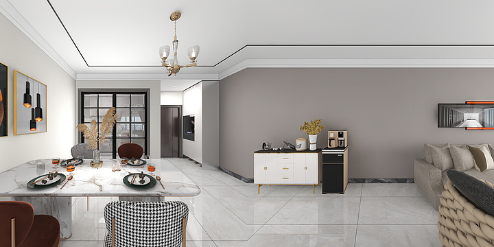 A凉风有信-城建景苑116李老师设计方案-装修设计方案