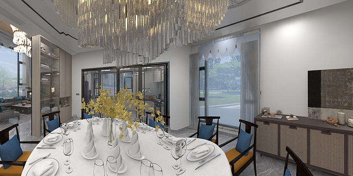 心一境致設計服务部-钻石豪苑〔叶府〕别墅2022.6.28-副本-装修设计方案