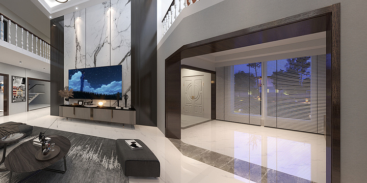 碧桂园服务3.1-永辉·巴黎27-1-101别墅-装修设计方案