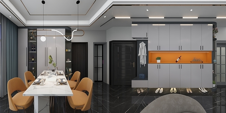 李代勇-瑞和园89.50㎡B户型3室2厅1卫-装修设计方案