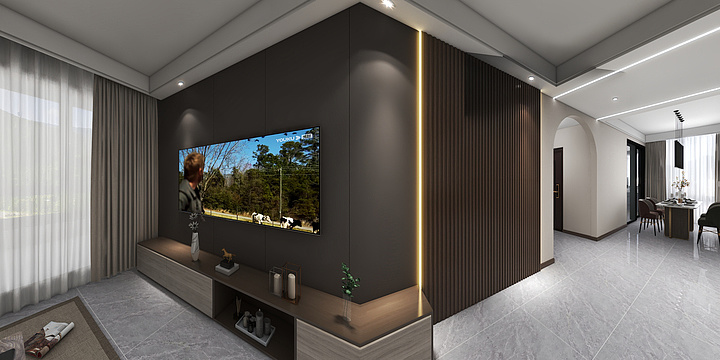 禅意设计设计始于自然-月桥花园25-3-601.dwg-装修设计方案