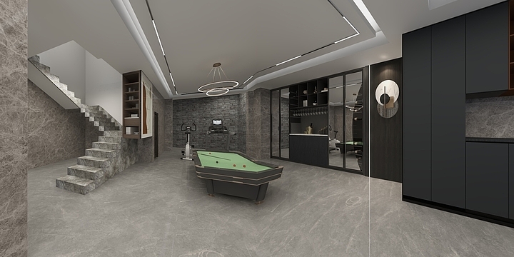 思源以致远-徐总地下室-装修设计方案