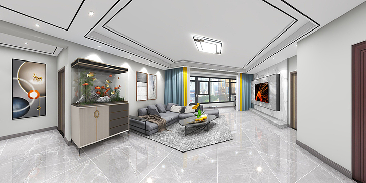 全案设计安梓溪-瑞岭名郡-苏总-装修设计方案