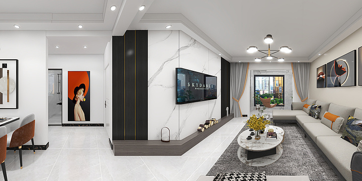 梁曦-桃花源118平方-装修设计方案