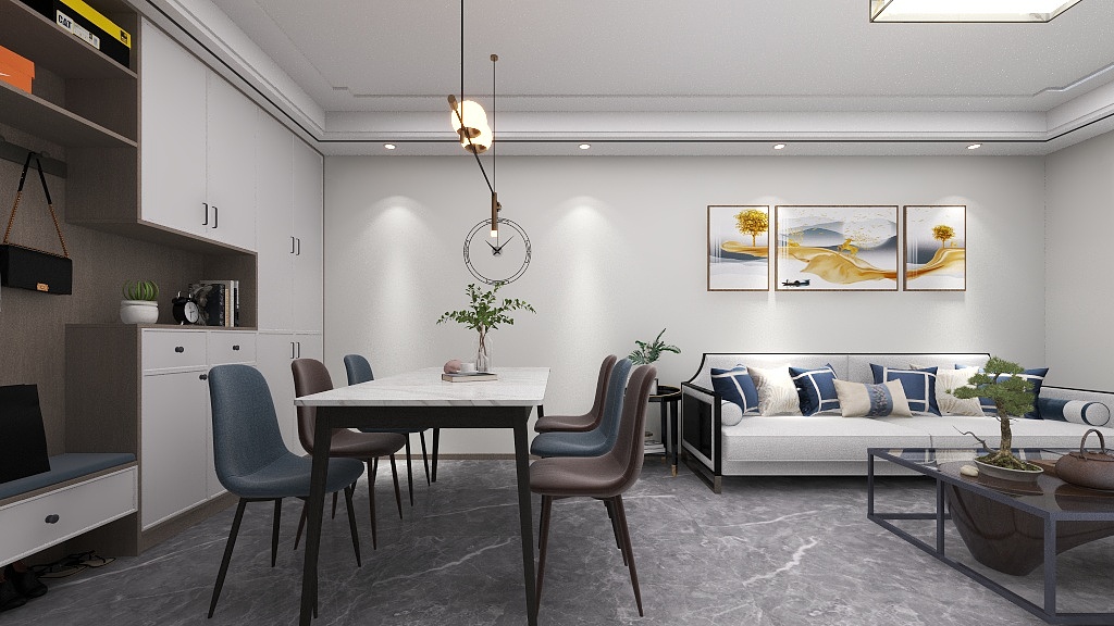 A阿斌设计-中海铂悦府105平设计方案-装修设计方案