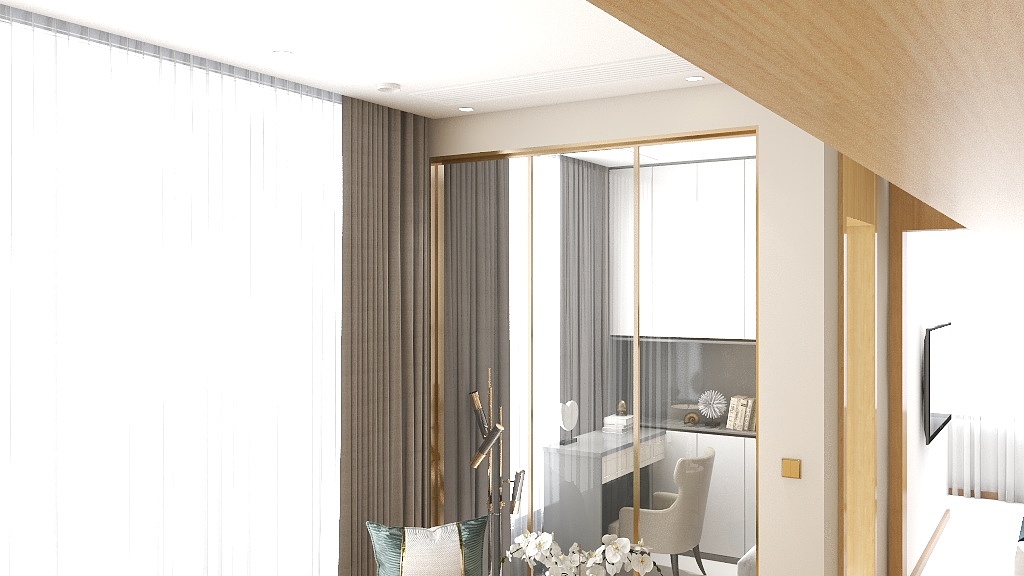 白音青格勒-史南桥作品：杭州之翼-装修设计方案