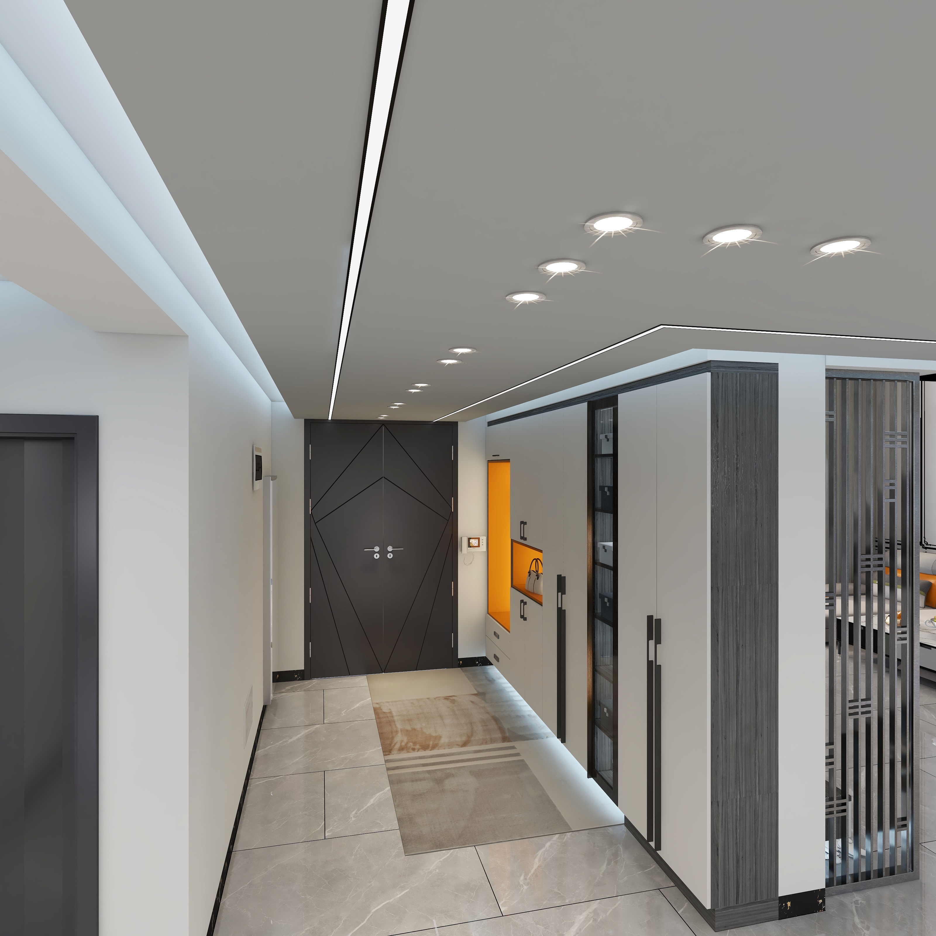 网络设计工作室-别墅考核户型-装修设计方案