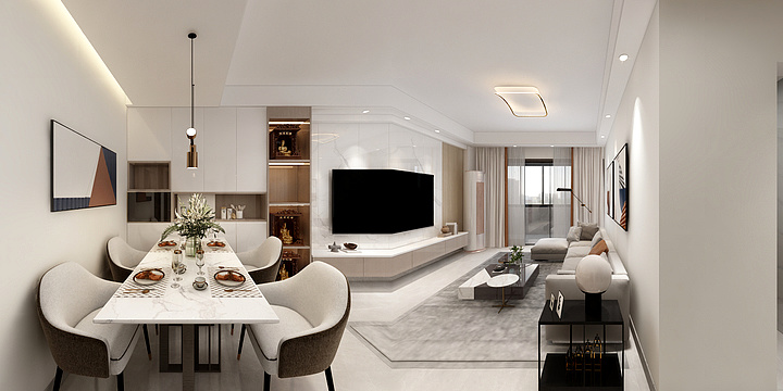 GB空间设计-暨南大学教师宿舍谢小姐-装修设计方案