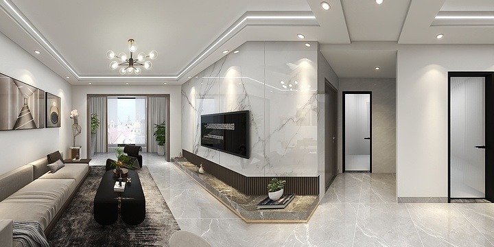 風格雲调-紫金新景-装修设计方案