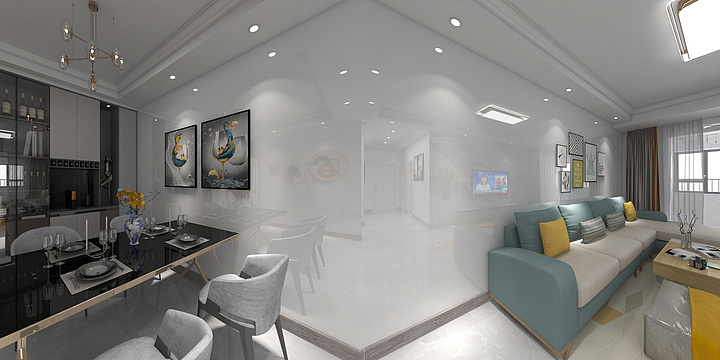 济宁市任城区敬发装饰服务部-亿丰壹品轩-装修设计方案